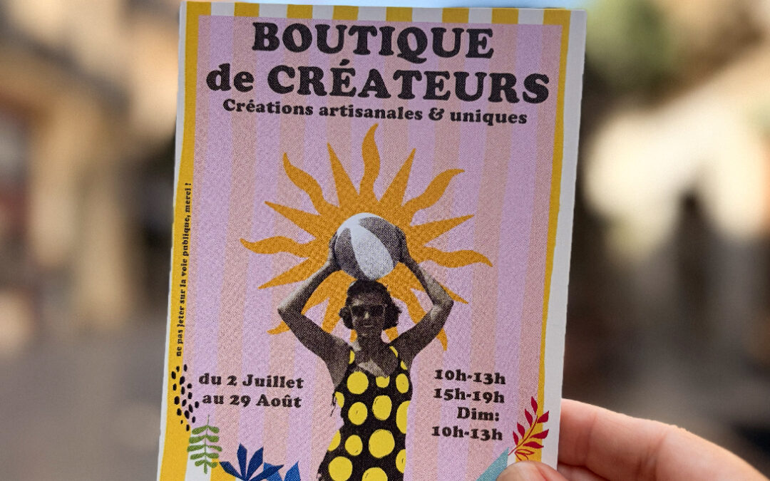 Boutique de créatrices à Sète