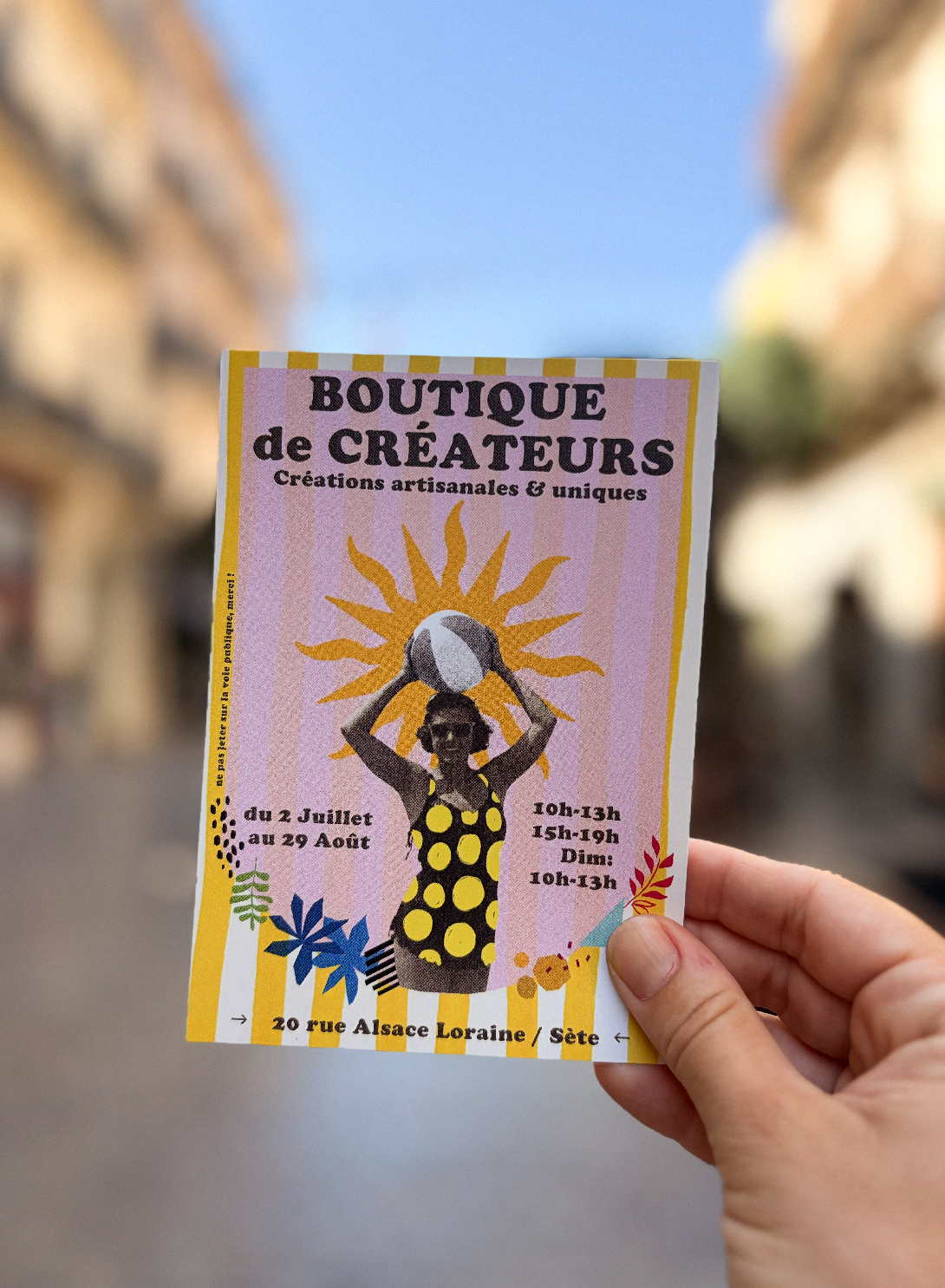 Boutique de créatrices à Sète
